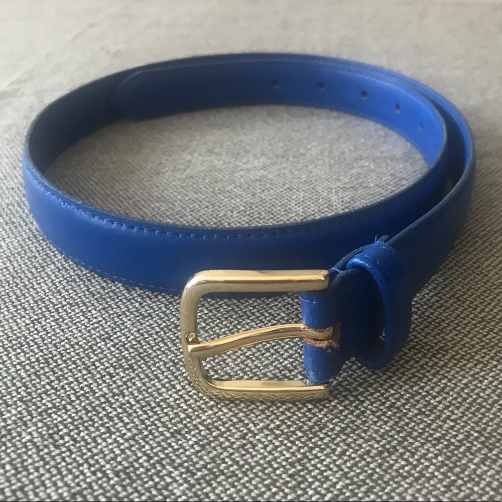 American Apparel electric blue belt, NWOT, S, 32”